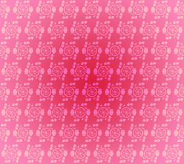 Seamless pattern wallpaper light pink small fruits and berries
