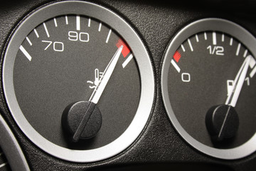 Naklejka premium Car dashboard