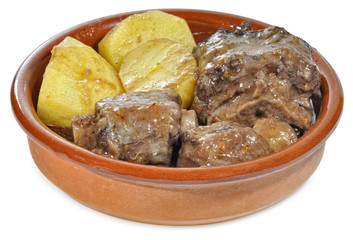 Rabo de toro guisado.