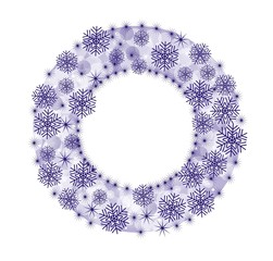 Снежный венок