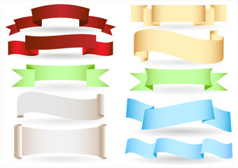 Obraz premium origami ribbons