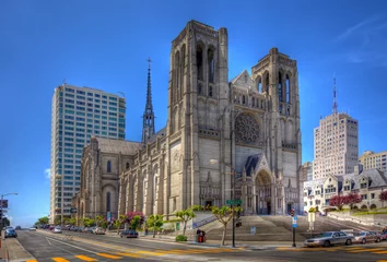 Photo sur Plexiglas San Francisco Grace cathédrale à san francisco
