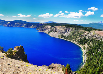 A beautiful view of Crater Lake