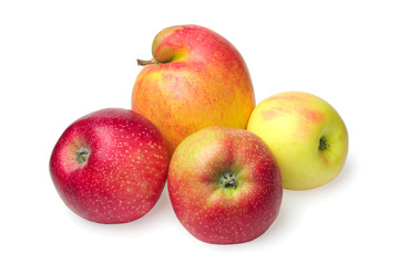 Four different apple