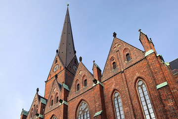 Fototapeta na wymiar St. Petri Kirche, Hamburg