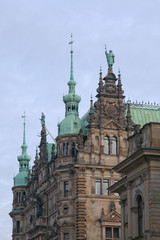 Fototapeta premium das Rathaus der Hansestadt Hamburg