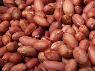 Close-up of peanuts