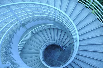 Cercles muraux Escaliers Escaliers circulaires