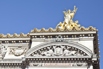 Fototapeta na wymiar Paris Opera Garnier