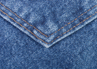 Background blue jeans