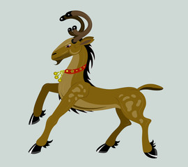 Fantastic brown deer.