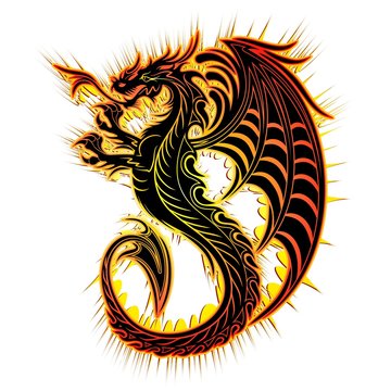 Drago Fuoco Simbolo-Fire Dragon Symbol-2012