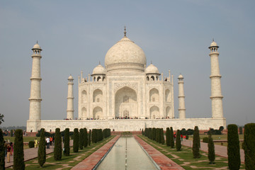 Fototapeta na wymiar Taj Mahal 07
