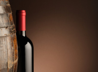 red wine bottle