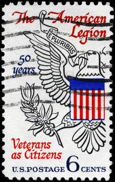 USA - CIRCA 1969 Eagle from Great Seal