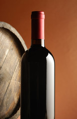 red wine bottle