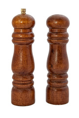 wooden salt shaker and pepper