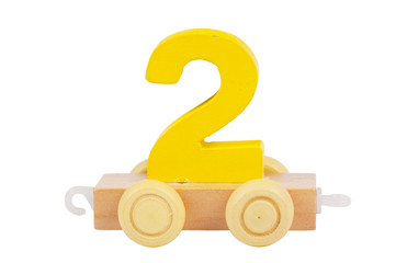 Wooden toy number 2