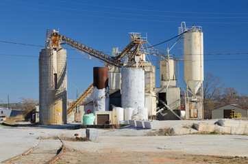 Obraz premium Cement Plant
