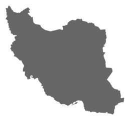 Obraz premium Map of Iran
