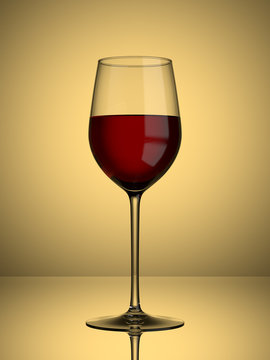 red Wine glass