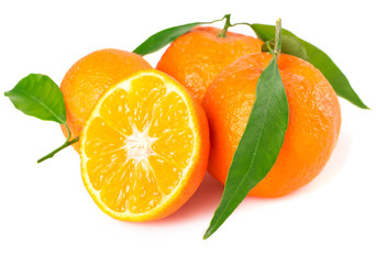 Fresh tangerines