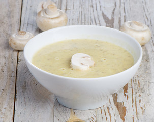 creamy mushroom soup