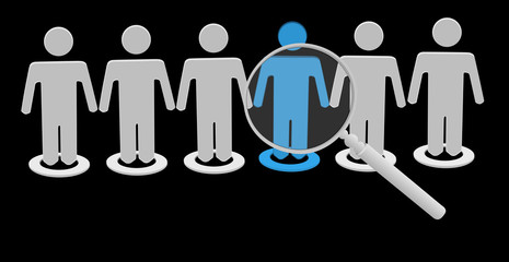 Investigation with Magnifier