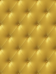 golden leather upholstery