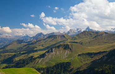 Fototapeta premium Autumn in alps