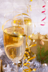 Champagne glasses