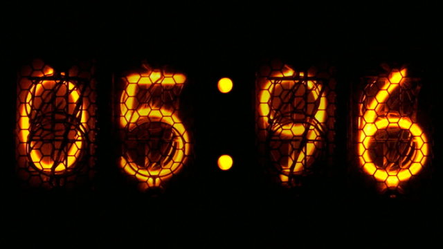 Nixie digital countdown D1