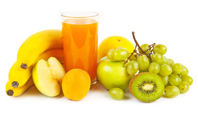 Juices and fruits