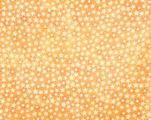 Abstract star on fabric texture for background