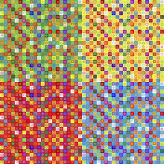 Colored mosaic