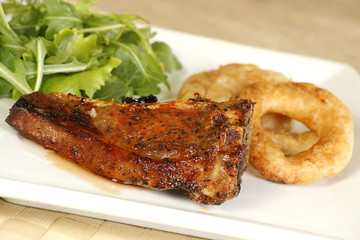 grilled lamb cutlet