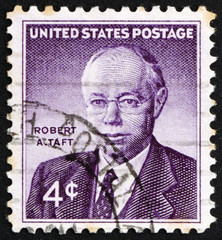 Postage stamp USA 1960 Robert A. Taft