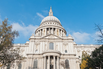 Saint Paul Cathedral at London, England