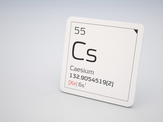 Caesium - element of the periodic table