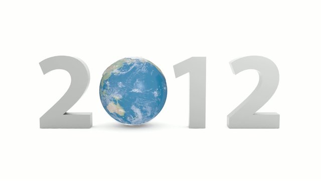 New year's 2012 animation