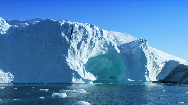 Frozen Landscape of  the Arctic