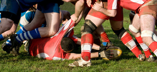 rugby scrum