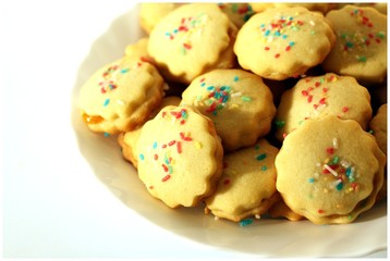 bunte Kekse, Weihnachten 2011