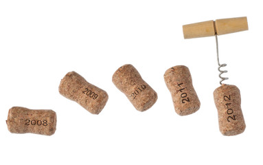Corks and corkscrew
