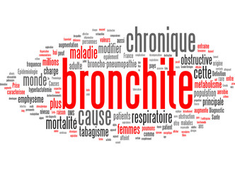 Fototapeta premium Bronchite