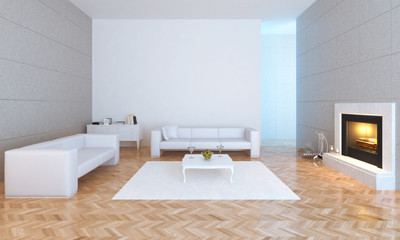Modern urban interior