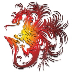 Drago Rosso Simbolo-Red Dragon Symbol-2012