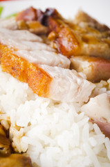 roasted pork rice