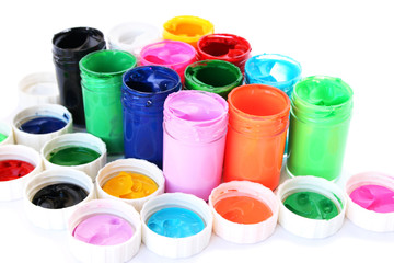 Colorful paints