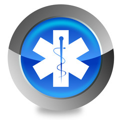 Fototapeta premium Pharmacy button